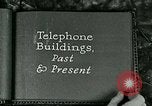 Standbild Telefon Gebäude United States USA, 1926, aus Sekunde 8 historischem Filmmaterial Videoclip 65675066334
