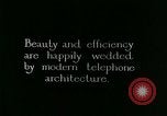 Standbild Telefon Gebäude United States USA, 1926, aus Sekunde 51 historischem Filmmaterial Videoclip 65675066334