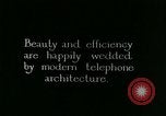 Standbild Telefon Gebäude United States USA, 1926, aus Sekunde 52 historischem Filmmaterial Videoclip 65675066334