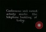 Immagine di Bell System facility e il centralino telefonico operatori United States USA, 1926, secondo 4 filmato di repertorio 65675066335