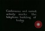 Immagine di Bell System facility e il centralino telefonico operatori United States USA, 1926, secondo 8 filmato di repertorio 65675066335