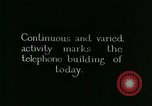 Immagine di Bell System facility e il centralino telefonico operatori United States USA, 1926, secondo 10 filmato di repertorio 65675066335