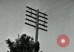 Standbild Telefon Kabel instandsetzen United States USA, 1918, aus Sekunde 52 historischem Filmmaterial Videoclip 65675066341