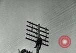 Standbild Telefon Kabel instandsetzen United States USA, 1918, aus Sekunde 60 historischem Filmmaterial Videoclip 65675066341