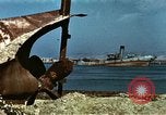 Standbild Bombe Wrack Bizerte Tunesien, 1943, aus Sekunde 6 historischem Filmmaterial Videoclip 65675066349