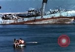 Standbild Bombe Wrack Bizerte Tunesien, 1943, aus Sekunde 13 historischem Filmmaterial Videoclip 65675066349