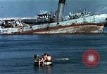 Standbild Bombe Wrack Bizerte Tunesien, 1943, aus Sekunde 18 historischem Filmmaterial Videoclip 65675066349