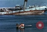 Standbild Bombe Wrack Bizerte Tunesien, 1943, aus Sekunde 20 historischem Filmmaterial Videoclip 65675066349