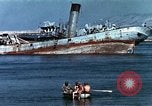 Standbild Bombe Wrack Bizerte Tunesien, 1943, aus Sekunde 24 historischem Filmmaterial Videoclip 65675066349