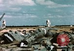 Image wrecked avion italien Tunis El Aouina Airport, 1943, de la seconde 9 séquences d'archives historiques vidéo 65675066351