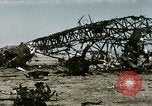 Standbild Zerstörte deutsche Kampfflugzeuge Tunis Tunesien, 1943, aus Sekunde 3 historischem Filmmaterial Videoclip 65675066356