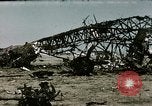 Standbild Zerstörte deutsche Kampfflugzeuge Tunis Tunesien, 1943, aus Sekunde 4 historischem Filmmaterial Videoclip 65675066356