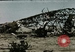 Standbild Zerstörte deutsche Kampfflugzeuge Tunis Tunesien, 1943, aus Sekunde 5 historischem Filmmaterial Videoclip 65675066356
