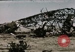 Standbild Zerstörte deutsche Kampfflugzeuge Tunis Tunesien, 1943, aus Sekunde 6 historischem Filmmaterial Videoclip 65675066356