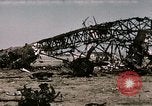 Standbild Zerstörte deutsche Kampfflugzeuge Tunis Tunesien, 1943, aus Sekunde 8 historischem Filmmaterial Videoclip 65675066356