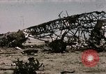 Standbild Zerstörte deutsche Kampfflugzeuge Tunis Tunesien, 1943, aus Sekunde 9 historischem Filmmaterial Videoclip 65675066356