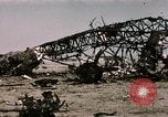 Standbild Zerstörte deutsche Kampfflugzeuge Tunis Tunesien, 1943, aus Sekunde 11 historischem Filmmaterial Videoclip 65675066356