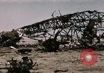 Standbild Zerstörte deutsche Kampfflugzeuge Tunis Tunesien, 1943, aus Sekunde 16 historischem Filmmaterial Videoclip 65675066356