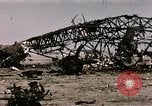 Standbild Zerstörte deutsche Kampfflugzeuge Tunis Tunesien, 1943, aus Sekunde 19 historischem Filmmaterial Videoclip 65675066356