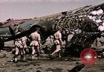 Standbild Zerstörte deutsche Kampfflugzeuge Tunis Tunesien, 1943, aus Sekunde 41 historischem Filmmaterial Videoclip 65675066356