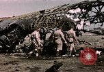 Standbild Zerstörte deutsche Kampfflugzeuge Tunis Tunesien, 1943, aus Sekunde 44 historischem Filmmaterial Videoclip 65675066356