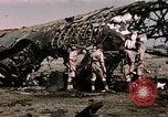 Standbild Zerstörte deutsche Kampfflugzeuge Tunis Tunesien, 1943, aus Sekunde 47 historischem Filmmaterial Videoclip 65675066356