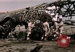 Standbild Zerstörte deutsche Kampfflugzeuge Tunis Tunesien, 1943, aus Sekunde 48 historischem Filmmaterial Videoclip 65675066356