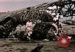 Standbild Zerstörte deutsche Kampfflugzeuge Tunis Tunesien, 1943, aus Sekunde 50 historischem Filmmaterial Videoclip 65675066356