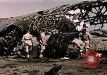 Standbild Zerstörte deutsche Kampfflugzeuge Tunis Tunesien, 1943, aus Sekunde 51 historischem Filmmaterial Videoclip 65675066356