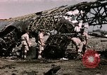 Standbild Zerstörte deutsche Kampfflugzeuge Tunis Tunesien, 1943, aus Sekunde 52 historischem Filmmaterial Videoclip 65675066356