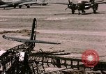Standbild Zerstörte deutsche Kampfflugzeuge Tunis Tunesien, 1943, aus Sekunde 59 historischem Filmmaterial Videoclip 65675066356