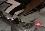 Image of wrecked German aircraft Tunis Tunisia, 1943, second 34 stock footage video 65675066359