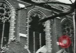 Image of bomb damage Antwerp Belgium, 1943, second 36 stock footage video 65675066368
