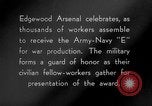 Immagine di Army-Navy "E" Award Maryland United States USA, 1942, secondo 11 filmato di repertorio 65675066403