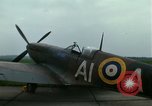 Immagine di RAF Supermarine Spitfire aeroplano England Regno Unito, 1968, secondo 35 filmato di repertorio 65675066406