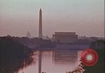 Image of monuments Washington DC USA, 1972, second 27 stock footage video 65675066408