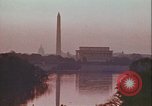 Image of monuments Washington DC USA, 1972, second 28 stock footage video 65675066408