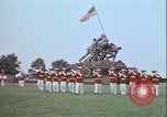 Image Marine Corps War Memorial Arlington Virginia USA, 1972, de la seconde 3 séquences d'archives historiques vidéo 65675066428