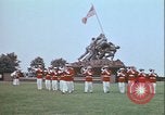 Image Marine Corps War Memorial Arlington Virginia USA, 1972, de la seconde 4 séquences d'archives historiques vidéo 65675066428