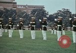 Image of United States Marine Corps drill Arlington Virginia USA, 1972, second 9 stock footage video 65675066430