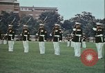 Image of United States Marine Corps drill Arlington Virginia USA, 1972, second 10 stock footage video 65675066430