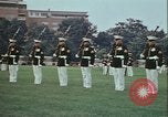 Image of United States Marine Corps drill Arlington Virginia USA, 1972, second 12 stock footage video 65675066430