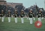 Image of United States Marine Corps drill Arlington Virginia USA, 1972, second 13 stock footage video 65675066430