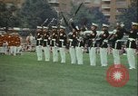 Image of United States Marine Corps drill Arlington Virginia USA, 1972, second 19 stock footage video 65675066430