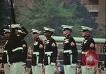 Image of United States Marine Corps drill Arlington Virginia USA, 1972, second 36 stock footage video 65675066430