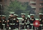 Image of United States Marine Corps drill Arlington Virginia USA, 1972, second 41 stock footage video 65675066430