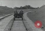 Standbild Deutschen Angriff auf die Sowjetunion Rangierbahnhof Russland Sowjetunion, 1941, aus Sekunde 10 historischem Filmmaterial Videoclip 65675066436
