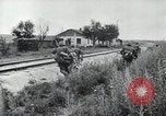 Standbild Deutschen Angriff auf die Sowjetunion Rangierbahnhof Russland Sowjetunion, 1941, aus Sekunde 25 historischem Filmmaterial Videoclip 65675066436