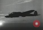 Standbild Nacht Bombenangriff von Deutschen er 111 Flugzeuge Russland Sowjetunion, 1941, aus Sekunde 26 historischem Filmmaterial Videoclip 65675066443