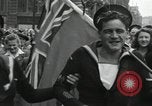 Image of Victory in Europe Day London England United Kingdom, 1945, second 60 stock footage video 65675066455